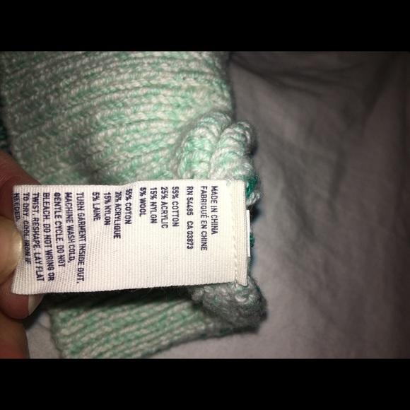 Blue lace sweater - Picture 4 of 4